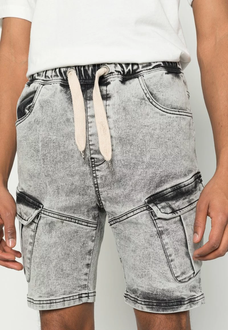 Brave Soul Shorts - Grey Acid Wash, Hombre 5 Brave Soul Shorts - Grey Acid Wash, Hombre - Imagen 5