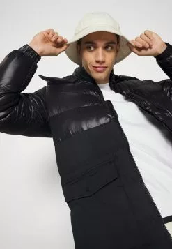 Brave Soul CHURCHTOWN - Chaqueta De Invierno - Black, Hombre -Brave Soul Ventas 78092ce1e12e4789a60ff81f9807912a