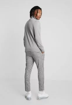 Brave Soul HUME - Jersey De Punto - Dark Grey Marl, Hombre -Brave Soul Ventas 781437555cb145dca924f5bc4b1f4eb3