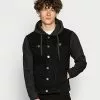 Brave Soul Chaqueta Vaquera - Black/ Dark Grey, Hombre