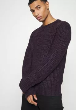 Brave Soul DECIMUS - Jersey De Punto - Grape/burgundy/navy, Hombre 9 Brave Soul DECIMUS - Jersey De Punto - Grape/burgundy/navy, Hombre -Brave Soul Ventas 7925347c94f3439ca63e722307808647