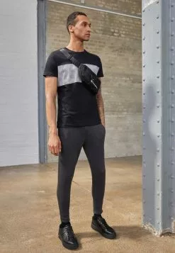 Brave Soul Pantalones Deportivos - Dark Charcoal, Hombre