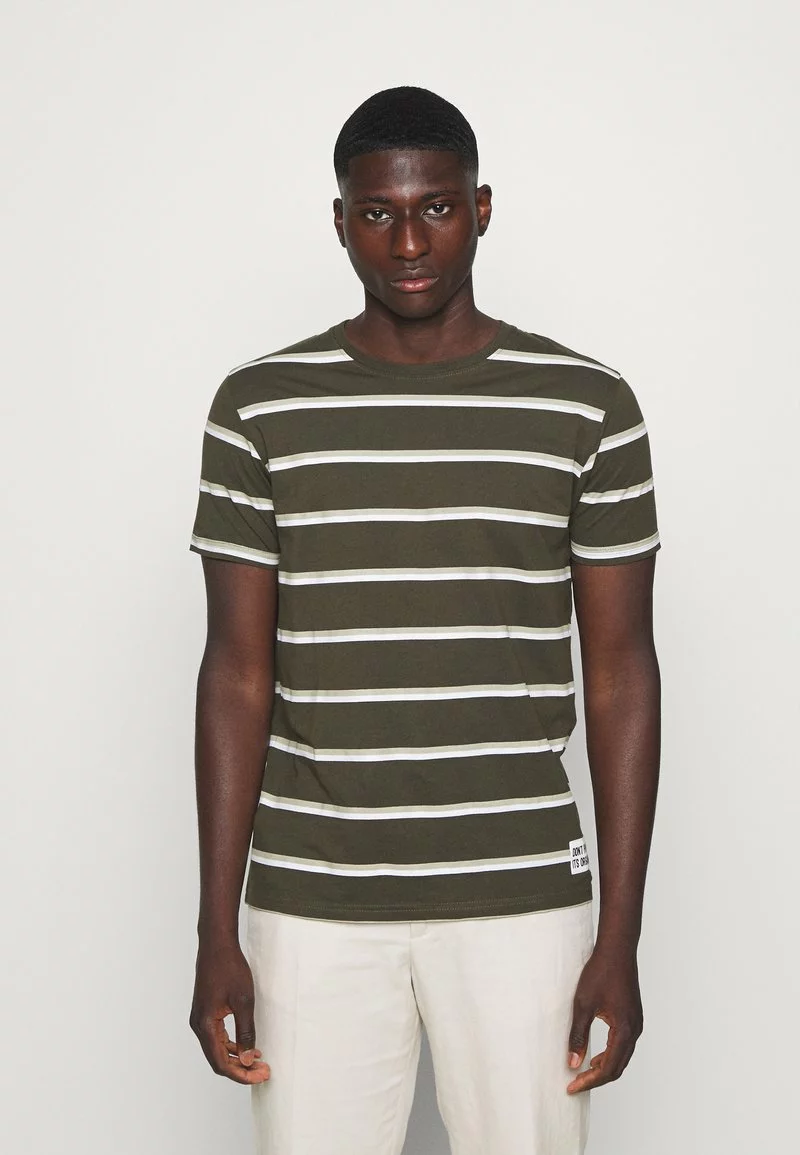 Brave Soul 3 Pack - Camiseta Estampada - True Khaki/navy/burgundy, Hombre 2 Brave Soul 3 Pack - Camiseta Estampada - True Khaki/navy/burgundy, Hombre - Imagen 2