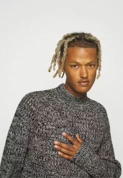 Brave Soul Jersey De Punto - Jet Black/ Vintage White Twist, Hombre -Brave Soul Ventas 79f3c9696f3743c58982145251a300f7