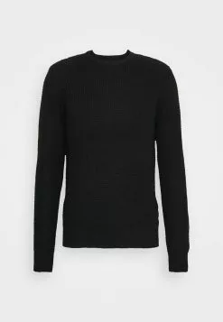 Brave Soul Jersey De Punto - Jet Black, Hombre -Brave Soul Ventas 7a57466d0e7a483381a77698c8172fc7