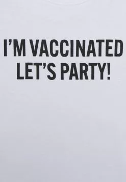 Brave Soul VACCINE - Camiseta Estampada - Optic White, Hombre -Brave Soul Ventas 7c09ef9cadcf4794aedecf1c42dff31d