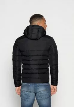 Brave Soul MJK GRANTPLAIN - Chaqueta De Invierno - Black, Hombre -Brave Soul Ventas 7cde183d1d6c4a3496c4f2eef39788e6