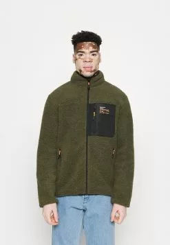 Brave Soul LITHIUM - Forro Polar - Khaki, Hombre