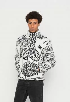 Brave Soul NICKE - Forro Polar - Ecru, Hombre