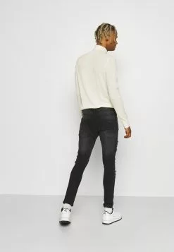 Brave Soul ROME - Vaqueros Pitillo - Charcoal, Hombre -Brave Soul Ventas 802a738d66794da6aa4b83370ae292ed