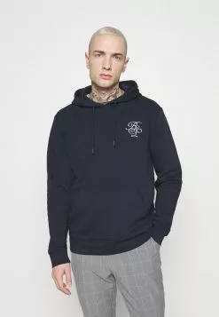 Brave Soul MERLIN - Sudadera - Rich Navy/optic White, Hombre