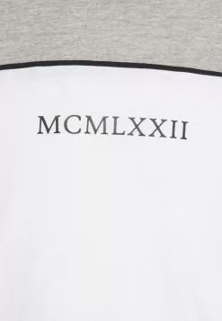 Brave Soul Camiseta Estampada - Light Grey Marl/optic White/jet Black, Hombre -Brave Soul Ventas 8281b180c1d049d9b7dc0e553c99923e