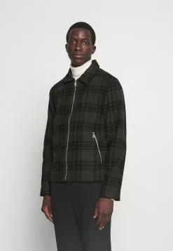 Brave Soul Chaqueta Fina - Grey/black, Hombre