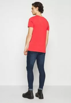 Brave Soul DISTRESSED - Vaqueros Pitillo - Dark Blue, Hombre -Brave Soul Ventas 835668552b694dbda289d964bf89d58e