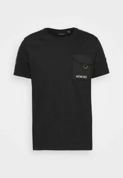 Brave Soul SPITZER - Camiseta Estampada - Jet Black, Hombre 8 Brave Soul SPITZER - Camiseta Estampada - Jet Black, Hombre -Brave Soul Ventas 841bca7d3894414b95ecdb5e131b90bb