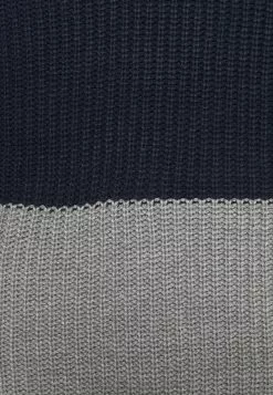 Brave Soul REINOLD - Jersey De Punto - Silver Grey Marl/ French Navy, Hombre -Brave Soul Ventas 85a4f1ed485545a88209423d9c51694a