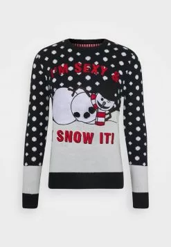 Brave Soul SNOW - Jersey De Punto - Navy/white, Hombre -Brave Soul Ventas 860d49746e2a4b03b520e06ea60f4943