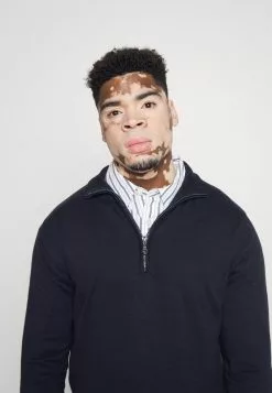 Brave Soul Jersey De Punto - Midnight Navy, Hombre -Brave Soul Ventas 87033c20638841b886490fc50c7fb737