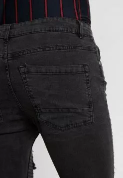 Brave Soul NEVADA - Vaqueros Pitillo - Grey Wash/red Paisley, Hombre -Brave Soul Ventas 8770a15e54c44390bb9321a84d15cba8