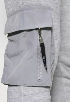 Brave Soul CHELSEA - Pantalones Deportivos - Grey Marl/jet Black, Hombre -Brave Soul Ventas 8807bf67aef94e08a9b26c12e334ea4a