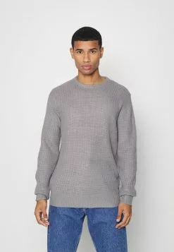 Brave Soul Jersey De Punto - Silver Grey, Hombre