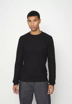 Brave Soul Jersey De Punto - Jet Black, Hombre