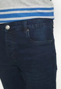 Brave Soul MADISONCHARC - Vaqueros Tapered - Dark Blue Wash, Hombre -Brave Soul Ventas 8983f3f070fb4a149eea4be5a1dccafd