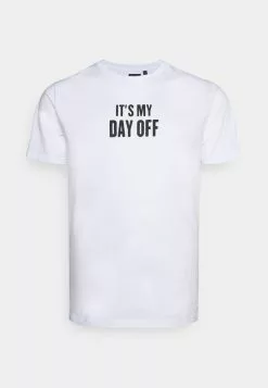 Brave Soul Camiseta Estampada - White/black, Hombre