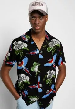Brave Soul MACAW - Camisa - Jet Black/multi Colour, Hombre 11 Brave Soul MACAW - Camisa - Jet Black/multi Colour, Hombre -Brave Soul Ventas 8a468bb106a949bbbfa70bdec4c11812