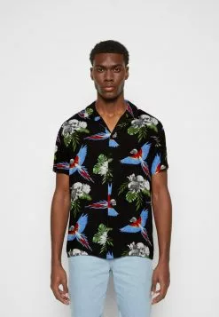 Brave Soul MACAW - Camisa - Jet Black/multi Colour, Hombre 9 Brave Soul MACAW - Camisa - Jet Black/multi Colour, Hombre -Brave Soul Ventas 8bfabc2d107e453e89714428e93d6a75
