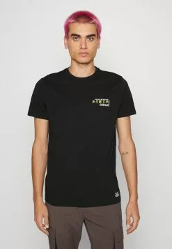 Brave Soul Camiseta Estampada - Jet Black, Hombre