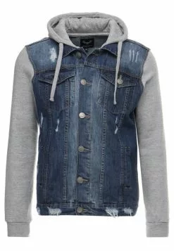 Brave Soul Chaqueta Vaquera - Blue Denim/grey, Hombre -Brave Soul Ventas 8c86ff35ec3e4c59a6ed5f33da2f1e59