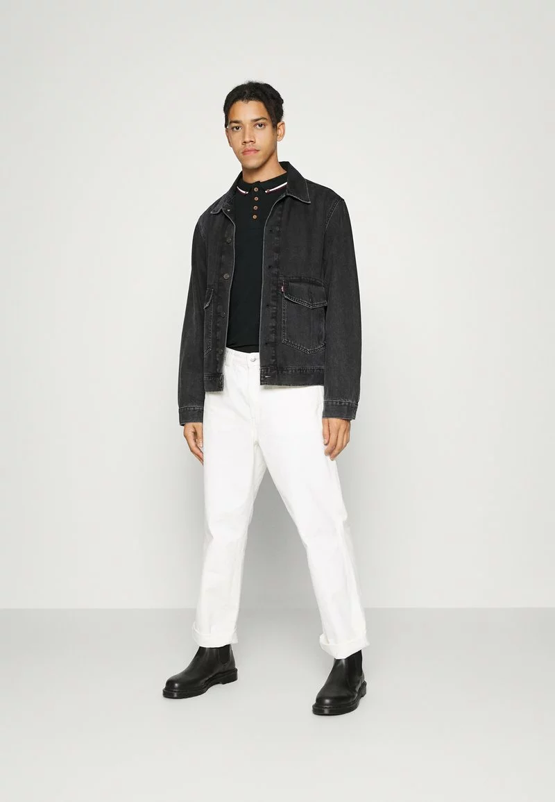 Brave Soul KENNEDY - Camiseta De Manga Larga - Jet Black/ecru/burgundy, Hombre 2 Brave Soul KENNEDY - Camiseta De Manga Larga - Jet Black/ecru/burgundy, Hombre - Imagen 2