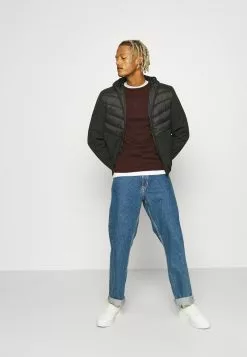 Brave Soul PARSE - Jersey De Punto - Oxblood, Hombre -Brave Soul Ventas 8e6a46539fd245e183927d6fefb472e3