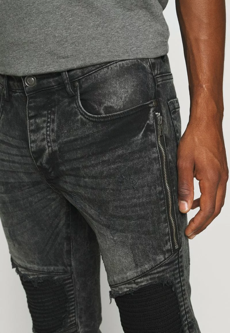 Brave Soul Vaqueros Slim Fit - Charcoal, Hombre 6 Brave Soul Vaqueros Slim Fit - Charcoal, Hombre - Imagen 6