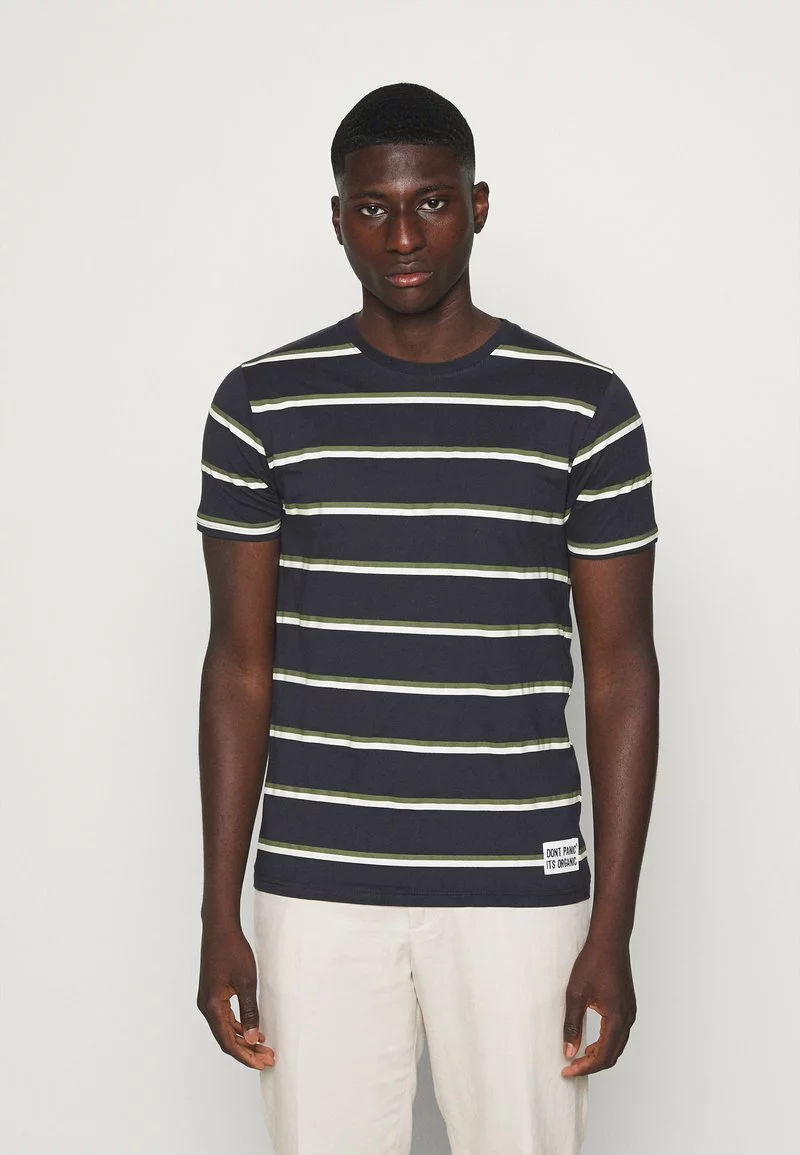 Brave Soul 3 Pack - Camiseta Estampada - True Khaki/navy/burgundy, Hombre 5 Brave Soul 3 Pack - Camiseta Estampada - True Khaki/navy/burgundy, Hombre - Imagen 5