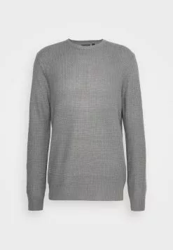 Brave Soul Jersey De Punto - Silver Grey, Hombre -Brave Soul Ventas 9127b3ccd8c2468bbcefef64815045c0