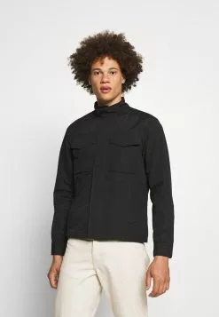 Brave Soul SANTINO - Chaqueta Fina - Black, Hombre