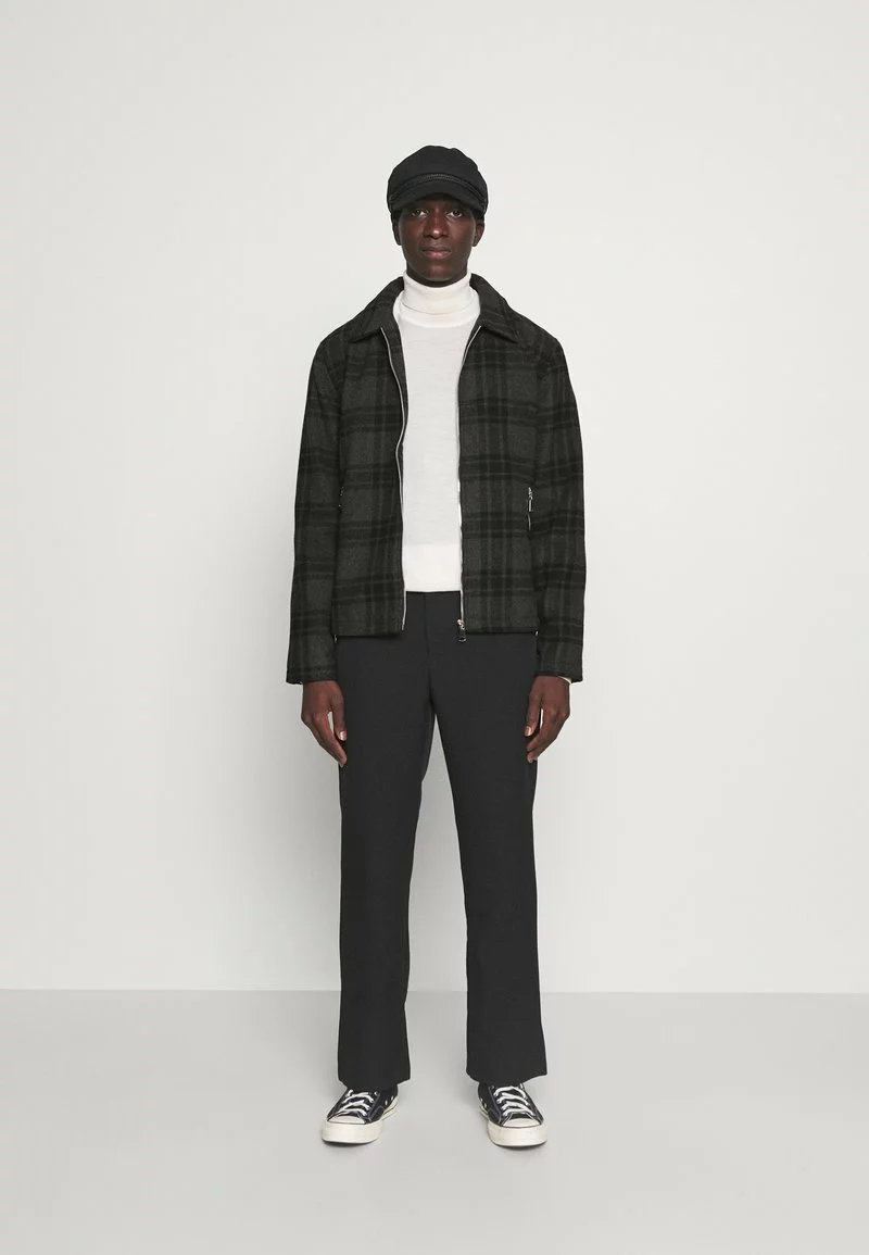 Brave Soul Chaqueta Fina - Grey/black, Hombre 2 Brave Soul Chaqueta Fina - Grey/black, Hombre - Imagen 2