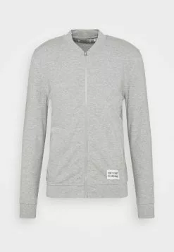 Brave Soul Sudadera Con Cremallera - Light Grey Marl, Hombre -Brave Soul Ventas 94437c36d147487fb538ba7540de56e3