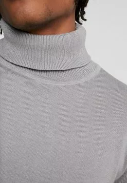 Brave Soul HUME - Jersey De Punto - Dark Grey Marl, Hombre -Brave Soul Ventas 9794bff87a164bf385d646bf8968eef2