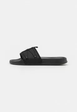 Brave Soul Sandalias Planas - Black, Hombre