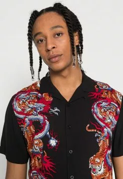 Brave Soul Camisa - Lack/multi Print, Hombre -Brave Soul Ventas 9a05e3d585ff47ea824a7287e6e50d98