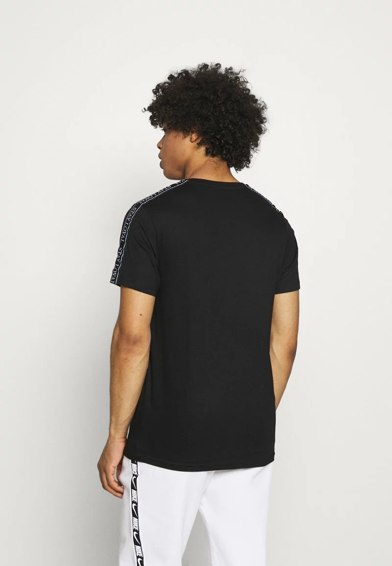 Brave Soul SPITZER - Camiseta Estampada - Jet Black, Hombre 3 Brave Soul SPITZER - Camiseta Estampada - Jet Black, Hombre - Imagen 3