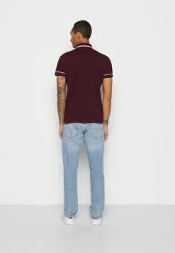 Brave Soul VIRGILC - Polo - Dark Burgundy/black Cherry/optic White, Hombre -Brave Soul Ventas 9c59cde3c6ca4713b50a9f14ac9172f9