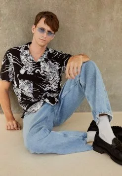 Brave Soul Camisa - Jet Black, Hombre -Brave Soul Ventas 9ce05fba1beb4296a18880c184e9e8cb