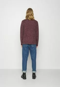 Brave Soul MONTREL - Jersey De Punto - Deep Maroon/french Navy, Hombre -Brave Soul Ventas 9d14aad701cf4dcabc52c59c39dae03e