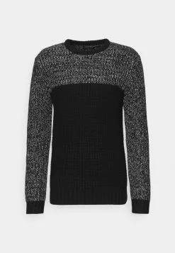 Brave Soul Jersey De Punto - Jet Black/grey Twist, Hombre -Brave Soul Ventas 9d39f90ce069425a9db733c722ef1968