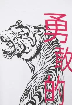 Brave Soul FIERCE - Camiseta Estampada - White, Hombre 13 Brave Soul FIERCE - Camiseta Estampada - White, Hombre -Brave Soul Ventas 9ed0ea8f5deb4c75beb317def7c0ff9e