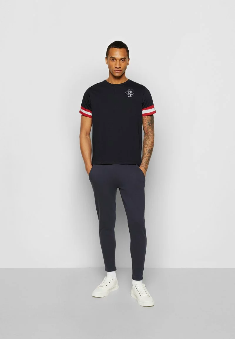 Brave Soul DRUMMOND - Camiseta Estampada - Navy/red/white, Hombre 2 Brave Soul DRUMMOND - Camiseta Estampada - Navy/red/white, Hombre - Imagen 2